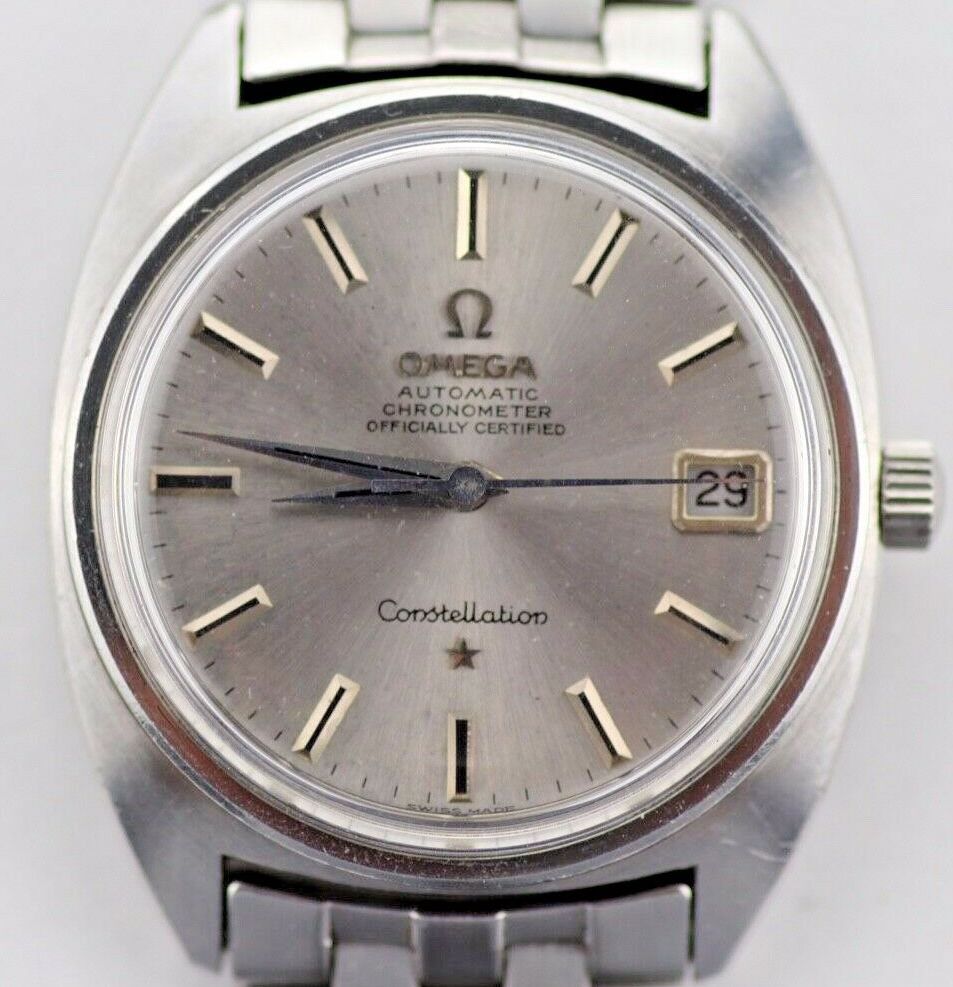 1968 Vintage Omega Constellation Ref 168 017 DATE DAUPHINE HANDS GTA Watches